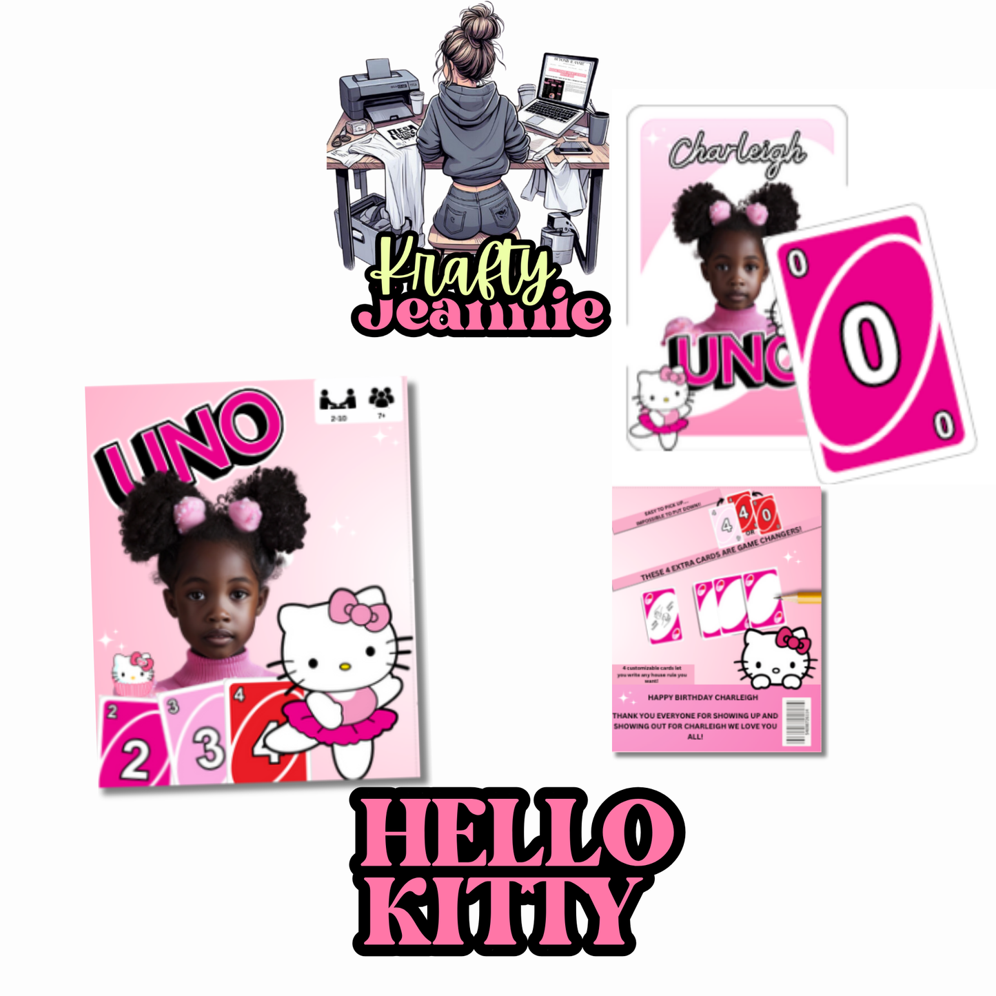 Personalized uno cards united states on sale