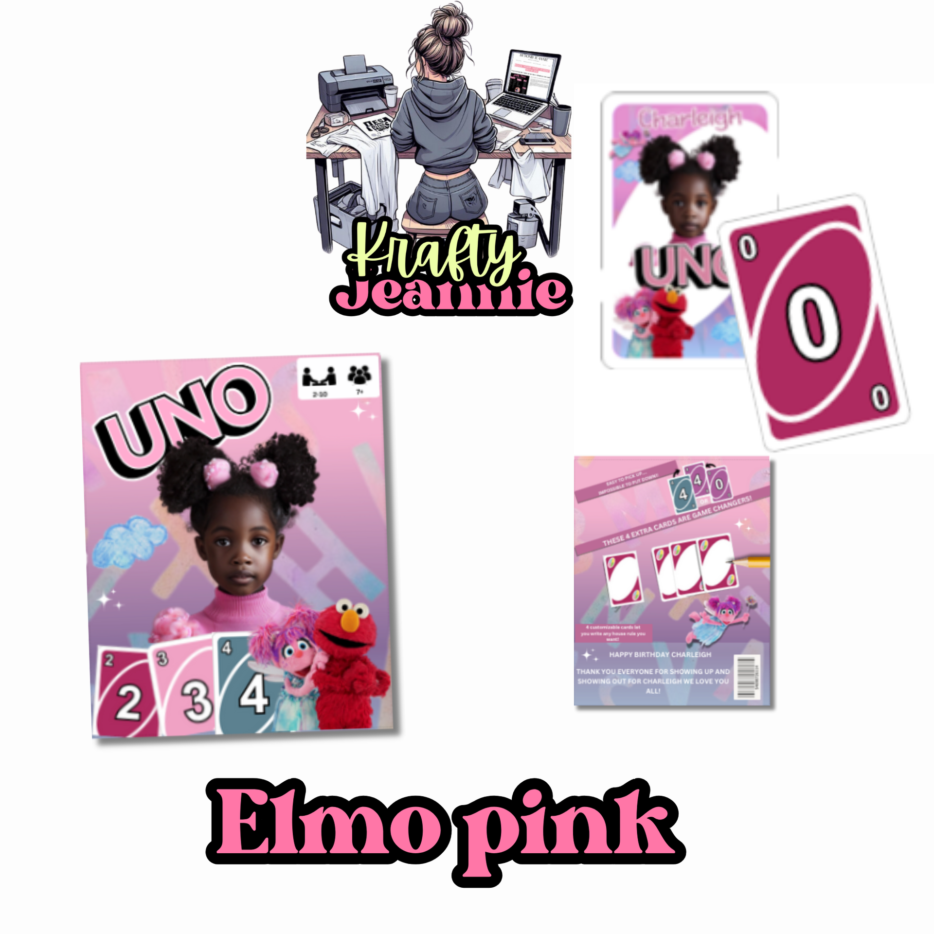 Personalized uno cards united states sale