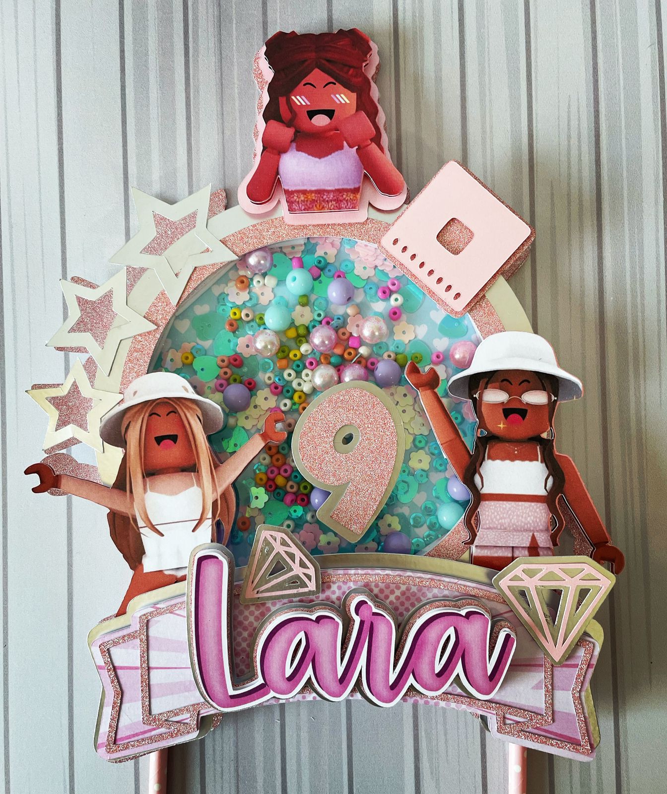 Custom 3-D cake topper ANY THEME